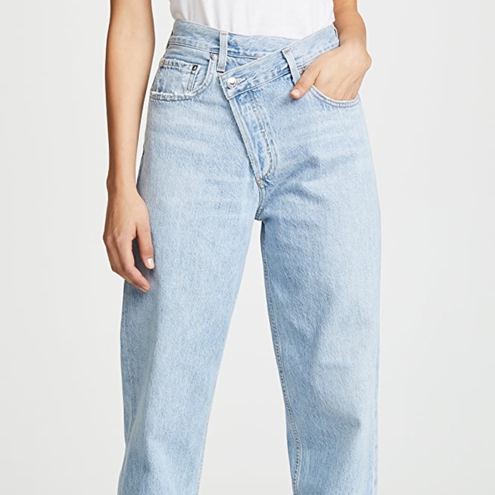 AGOLDE Criss Cross Upsized Jeans